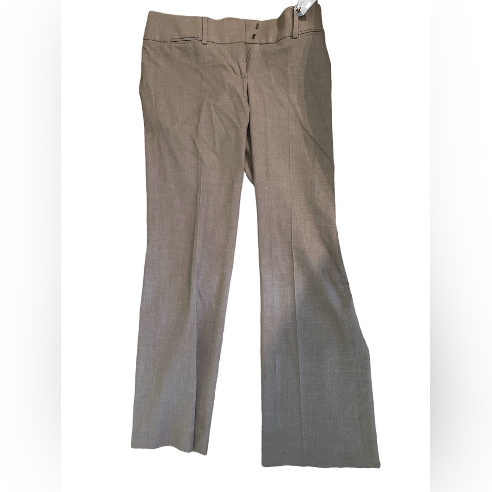 ANN TAYLOR LOFT Marisa Taupe Pleated Pants / Trousers Size 00